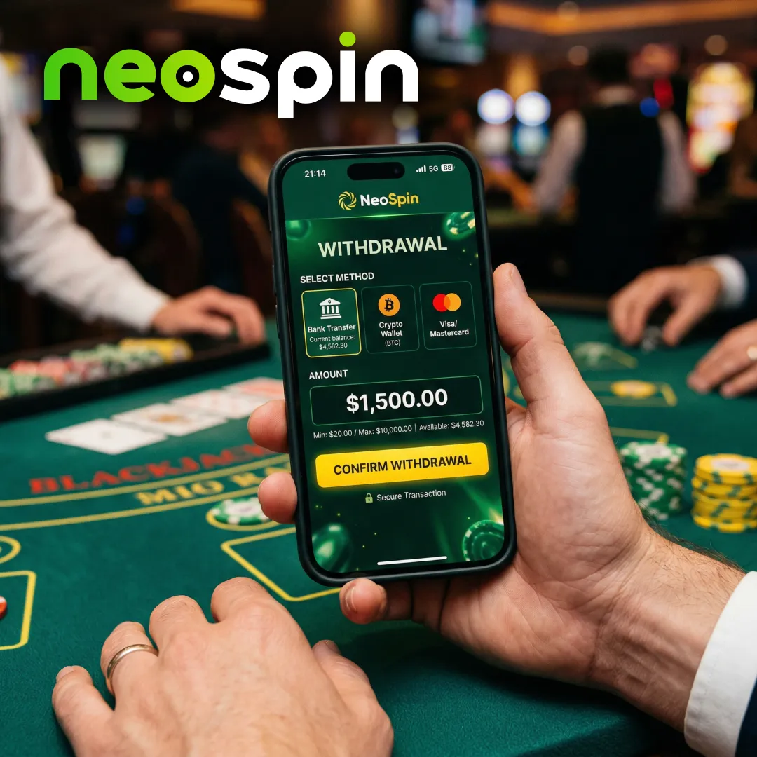 NeoSpin Withdrawal Time